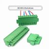 Rail-mounted Terminal Block, 2EDG-UVKM-5.0, Matched with KAM Side Connecting Terminal with Ears, Applicable to 35mm and 15mm Rails 