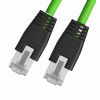 M12 to RJ45 Network Cable, Gigabit Industrial Camera Network Cable, Highly Flexible Drag Chain, Wiring Harness for Vision Robot Manipulator Arm 