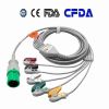 7-pin Five-lead ECG Cable Compatible with CONTEC CMS7000/8000 Patient Monitors 