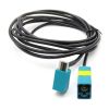  Custom Cable Assembly Supplier 90 Degree Angle Connector Fakra Z Type Antenna Cable