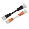  LED Strip Buckle Connection Wire, 3-hole DC Wire Harness, Male and Female Butt Waterproof