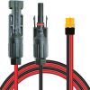 XT60 Connection Cable to MC4 Energy Storage Connector, Solar Panel Battery Adapter Cable, Solar Photovoltaic Cable