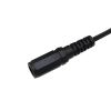 DC5.5*2.1 Male and Female Connector Wires, 2468, 24-gauge Double Parallel Wires, DC5521 Single-ended Female Power Cord Made of Pure Copper