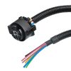 7-core Trailer Plug Wire, Special for Automobiles, 7-pin Trailer Female Connector Wire Harness, Connection Box Power Cord with a Length of 16 Inches