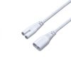 T5/T8 Male-to-Female Double-ended Extension Cable, 0.5-square Power Cable Integrally Connected to LED Light Tubes and Lighting Brackets