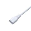 T5/T8 Male-to-Female Double-ended Extension Cable, 0.5-square Power Cable Integrally Connected to LED Light Tubes and Lighting Brackets