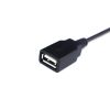 USB Power Cable, A 2-Core Connection Cable For LED Light Strips, Fans, Fluorescent Boards And Mice, With Single-Ended USB Male And Female 4-Core Data Cable