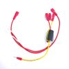 Wires for use inside medical equipment, KST:FLDNYI-187 multi-head spring-loaded circular ring terminal connection wires
