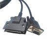SCSI to HDB15 Female Serial Cable SCSI50P to VGA Black CN Connection Cable