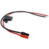 Single-Pole Male-Female Combination Cable Electric Vehicle Battery Charging Cable 3A Molded Fuse Wire Harness