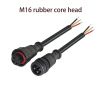 Automotive Waterproof Wire Harness, Footboard Motor Power Waterproof Connector, DC Wire Male and Female Head Butt-Joint Connecting Wire 