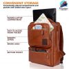 Leather Messenger Lapt...