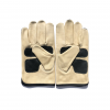 Leather Gloves Fire Glove Cream and Premium Flame Design Leather Gloves