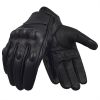 Leather Gloves Men...