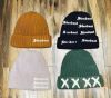 Custom Beanies with Embroidery Logo and Pu prints