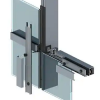 Exposed frame glass cu...