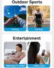 TELESIN Magnetic Neck Holder Metal Pole Mount Necklace POV for Iphone 11 12 13 14 15 Android Sumsung IOS Smartphone Accessory