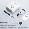 TELESIN Magnetic Neck Holder Metal Pole Mount Necklace POV for Iphone 11 12 13 14 15 Android Sumsung IOS Smartphone Accessory
