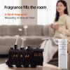 Train Air Humidifier Ultrasonic Aromatherapy Diffusers Mist Maker Fragrance Essential Oil Aroma Difusor Remote control