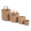 Felt grow bags 
