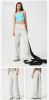 Women's Air-Layer Lounge Pants - Flowy Straight-Leg Wide Trousers with Slimming Drape & Naked Sensation Comfort