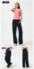 Women's Air-Layer Lounge Pants - Flowy Straight-Leg Wide Trousers with Slimming Drape & Naked Sensation Comfort