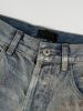 High-Quality Iridescent Coated Jeans  Unisex Straight Leg Spring Style