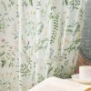 Retro floral curtains,...