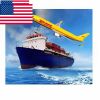 By Sea Land and air Multimodal Transport Door-to-door Freight Forwarding LCL Transportation Services From China to USA DDP DAP