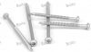Pan head internal plum self-tapping drill screw