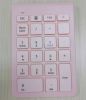 Mini small numeric keyboard pad number pad wireless number keyboard