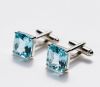 Synthetic Topaz Cuff l...
