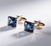 Synthetic Topaz Cuff l...