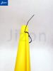 High-Visibility Guy Wire Marker Pole | Utility Line Warning Marker