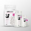 White bentonite cat li...