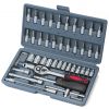 46pcs 1/4-Inch Drive Small Mini Ratchet Socket Wrench Set Multifunction Auto Repair Hand Tool Kit Socket Set OEM ODM