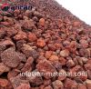 Red volcanic stone