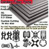 Carbon Fiber Sheet Plate Panel Board Tube CNC Cutting and Processing Custom service for FPV Frame Arm Drone Parts