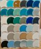 Fish scale mosaic cera...