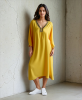 Yellow Kaftan Dress wi...