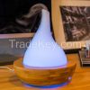 Moutaintop Essential Oil Ultrasonic Air Humidifier Electric Aroma Diffuser Aromatherapy Dry Protecting 200ML 7 LED Colors