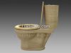 Beige Travertine Toilet