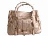double hand-strap lady...