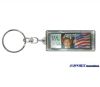 LCD solar keychain with blinking image and countdown clock / solar key