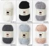 100% superwash extrafine merino wool yarn hand knitting yarn