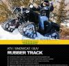 ATV/SUV/UTV Rubber track System Kits/rubber track conversion system kits
