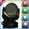 36pcs Quad LED Zoom moving head light wash