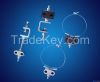 preformed deadend set/guy grip/tension set/Down-leading Clamp For ADSS/OPGW/line fittings/helical fittings