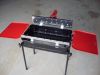 Yongshen BBQ grill_charcoal grill_Foldable grill_automatic rotational grill with motor