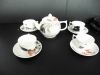 Fine bone china, bone porcelain Chinese teapot sets manufacturer, teapot,cup set 